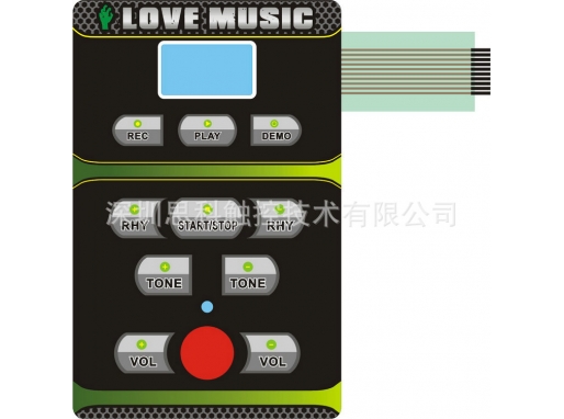 触摸薄膜开关 线路薄膜开关